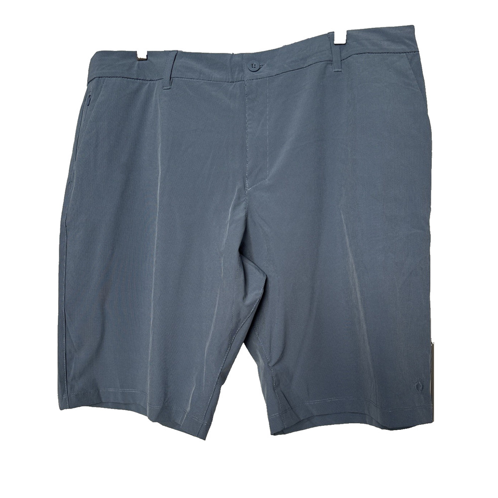 Hang Ten Men's 40 Hybrid Walk Shorts Blue Athleisure Travel Comfort NWT